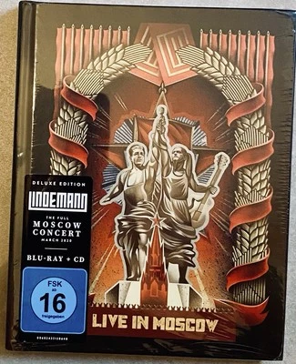 Lindemann “Live in Moscow” Special Edition Blu-Ray / CD •NEW & SEALED• Rammstein - Bild 1 von 2