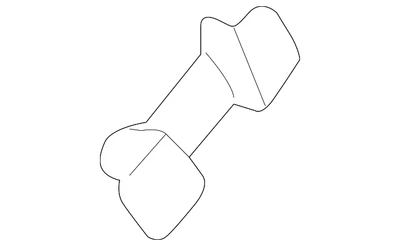 Genuine Acura 2004-2008 Acura TL - Clip D Windshield 73155-SEP-A31 - Image 1 of 2