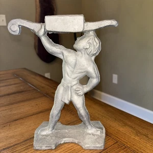 Vintage Atlas holding a sundial (without the sundial) - Picture 1 of 11