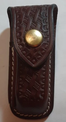 Victorinox Zermatt Leather Belt Sheath Large Fits Swiss Army Knives Up To 4" - Image 1 of 4