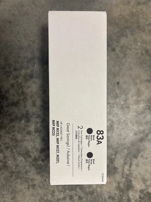 HP Laserjet pro 83A ink cartridge pack of 2 unopened - Image 1 of 4