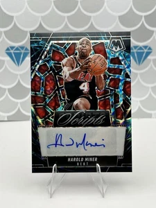 2024-25 Panini Mosaic Harold Miner Scripts Genesis Auto - Miami Heat SSP - Picture 1 of 2