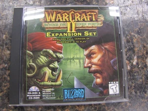 WarCraft II (2) Beyond the Dark Portal Expansion Set Blizzard CD-ROM MSDOS MAC - Picture 1 of 4