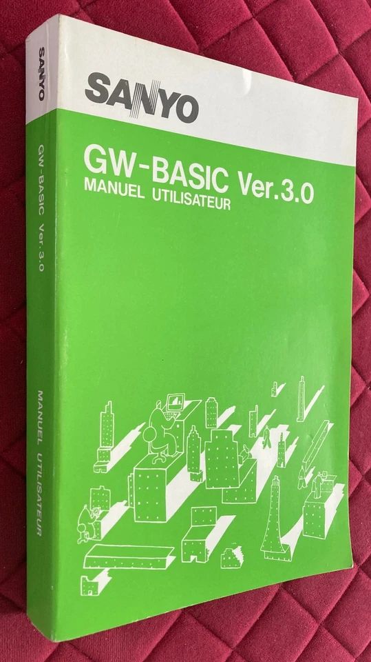 SANYO, GW-BASIC Ver. 3.0 - Manuale utilizzo in lingua francese - Immagine 1 di 1