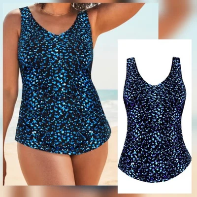 Nuevo con etiquetas Trajes de baño para todas las tallas más 24 pareo delantero traje de baño de una pieza UPF 50 Foto 1 de 4