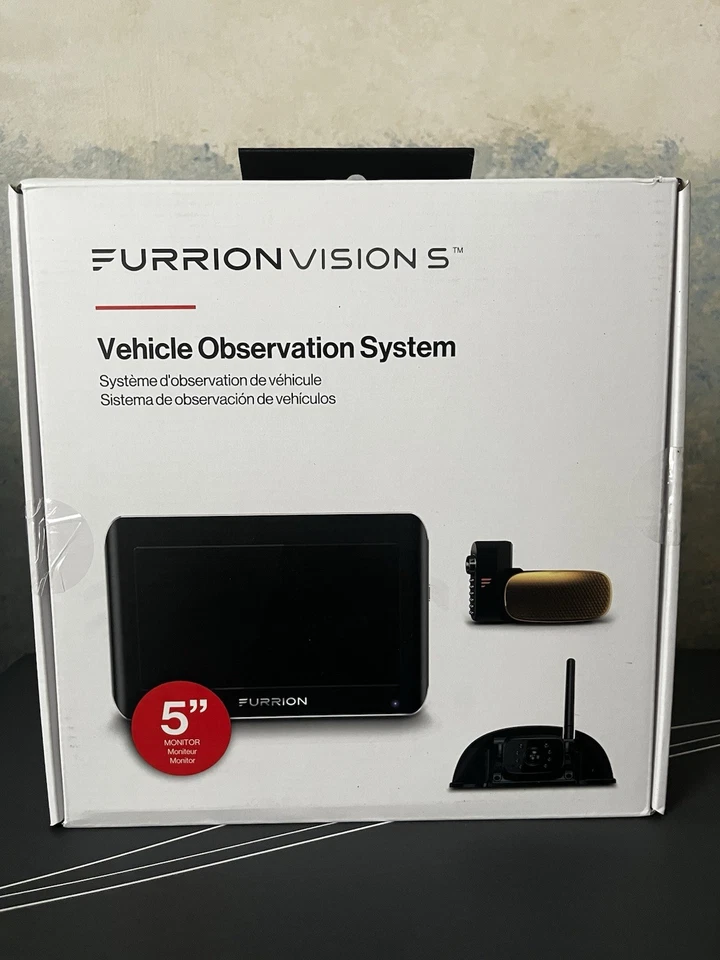 Furrion Vision S 5'' Monitor 3 Camera Wireless RV Backup System (FOS05TAEN)