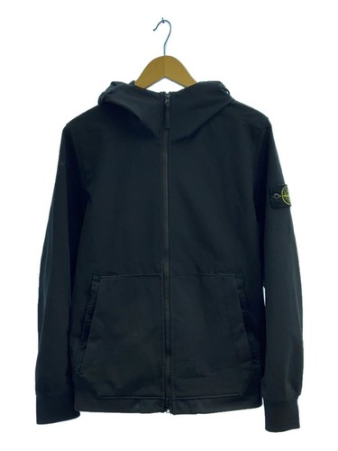 Giacca Stone Island Soft Shell R S poliestere nero E.Dye Tech #EG ADA
