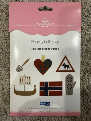Quickutz Norway Collection Cookie Cutter Dies ~ New - Image 1 of 2
