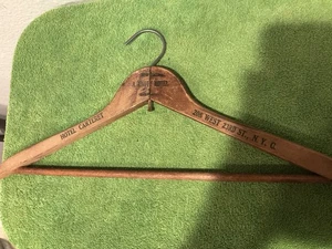 Vintage Hotel Carterlet New York Hotel Holz Werbung Hangar Chelsea - Bild 1 von 6