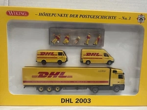 Wiking Set Postshop Höhepunkte der Postgeschichte No.3 DHL 2003 - Picture 1 of 1