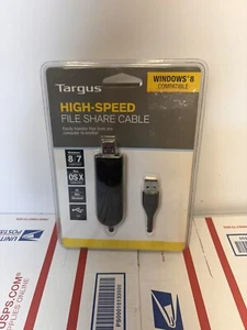 Targus High-Speed File Transfer Cable, Gray (ACC96US1) - Picture 1 of 3