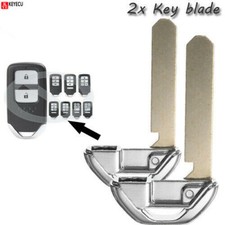 For Honda Replacement Blade Insert Uncut Blank Emergency Smart Key Remote