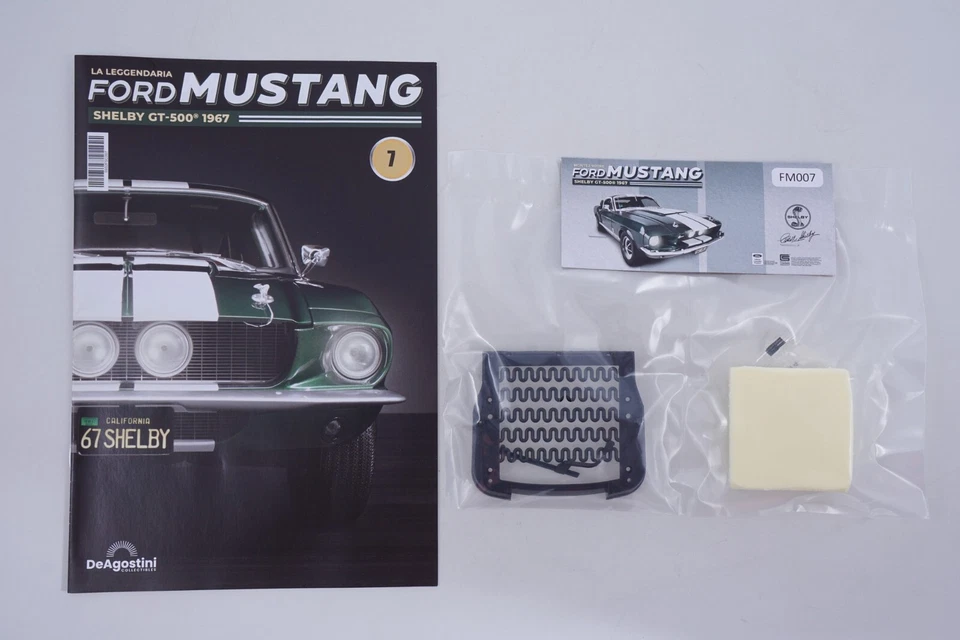Costruisci Ford Mustang Shelby GT-500 1967 - Fascicolo #7 - DeAgostini Edicola - Immagine 1 di 1