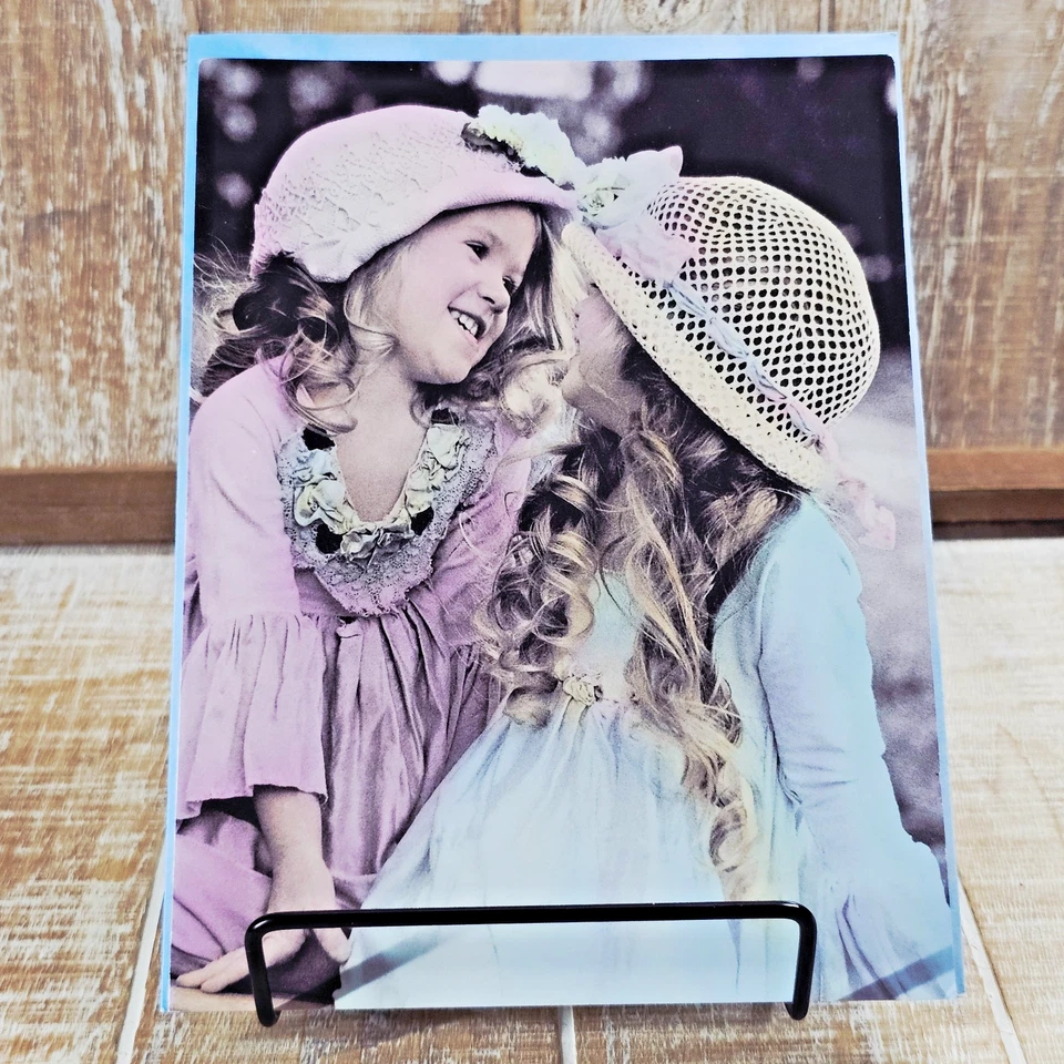 Leanin Tree Birthday Greeting Card Girls Friends Pink Blue Fun - Image 1 of 4