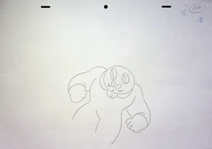 Lápiz de producción dibujado a mano Bee and PuppyCat 2013 Frederator Studios #WW - Imagen 1 de 2