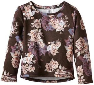 O 'Neill Lg Haunt Crew sweat jacket for girls colorful Black AOP / Rose Gr. (116 - Picture 1 of 1