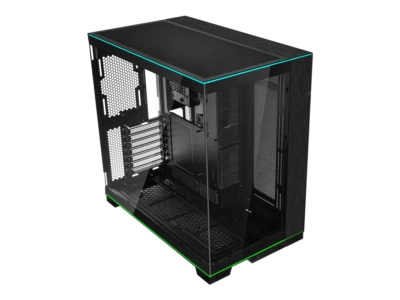 LIAN LI O11 Dynamic EVO RGB  Black Aluminum / Steel / Tempered Glass ATX Mid Tow - Image 1 of 4