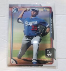 2015 Bowman Chrome Prospects #BCP62 Jose De Leon Los Angeles Dodgers
