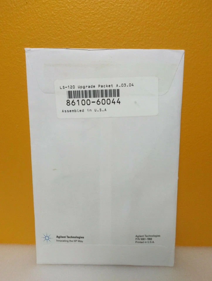 Agilent /Keysight 86100-60044 A.03.04, Disk, Instructions + License, New! - Image 1 of 1