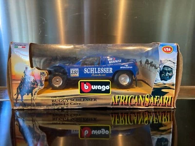 BUGGY RENAULT MEGANE SCHLESSER WINNER DAKAR 2000 PARIS-LE CAIRE 1/26 BURAGO - Photo 1/4