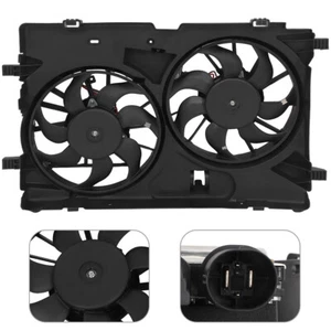Engine Electric Cooling Fan Black For Ford Fusion Lincoln MKZ 2010-2012 - Foto 1 di 10