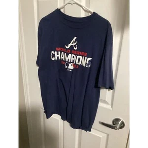 T-shirt uomo Fanatics XL Atlanta braves serie mondiali - Foto 1 di 1