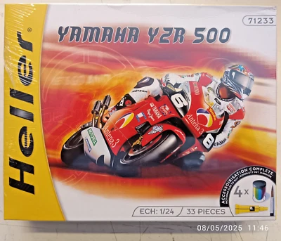 Yamaha YZR 500 - Race Bike plastic model Kit 1/24 Heller 71233 - Immagine 1 di 3
