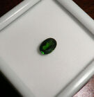 0,75 ct ovale 7 x 5 mm CHROME DIOPSIDE Russie - pierre précieuse lâche verte C9604