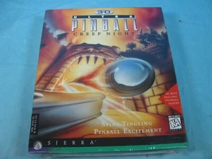 VINTAGE 1996 3D ULTRA PINBALL CREEP NIGHT - BIG BOX - SEALED (PC) - Picture 1 of 4