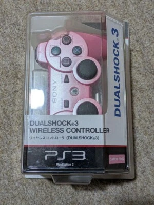 Playstation 3 DualShock 3 Wireless Controller Candy Pink CECHZC2J Sony authentic - Image 1 of 3