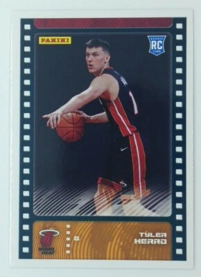 2019-20 Panini NBA Sticker and Card Collection Tyler Herro Rookie RC #91, Heat - Image 1 of 3