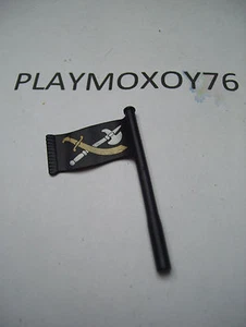 PLAYMOBIL. TIENDA PLAYMOXOY76. BANDERA PIRATA BOTE GALEON ISLA REF. 3792. - Picture 1 of 1