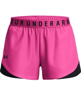 UnderArmour Play Up 3.0 Womens Running Shorts Pink Lightweight Breathable Run XS - Picture 1 of 7