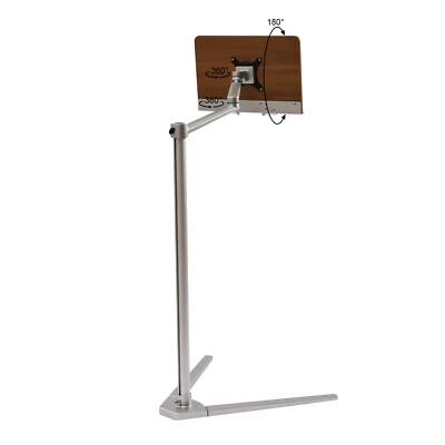 Adjustable Height Book Stand with V-Shaped Base for Hands-Free Reading - Image 1 of 4