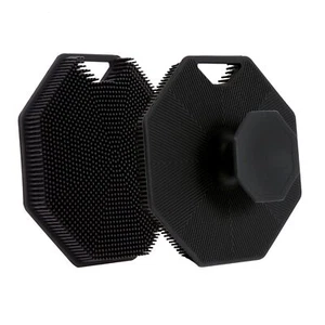 2Pack Silicone Body Scrubber, Body Buffer Exfoliating Brush with Silicone Loofah - Picture 1 of 7