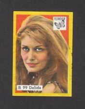 Dalida born in Egypt to Italian parents Vintage 1960s Matchbox Label BHOF