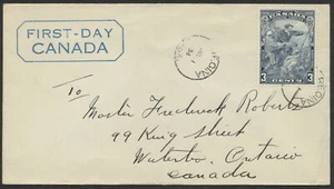 Canada 1934 Jacques Cartier FDC, Sc #208, First-Day Canada Cachet, Regina SK CDS - Picture 1 of 2