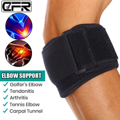 CFR Ellenbogenbandage Tennisarm Stütze Sport Fitness Bandage Epicondylitis Spange