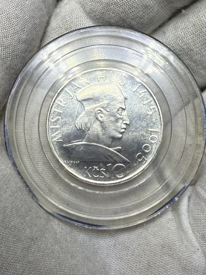 Czechoslovakia 10 Korun ND(1965) Silver KM#58 Proof In Original Mint Capsule F2 - Image 1 of 4