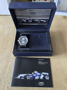 Cronografo Oris Williams F1 edizione limitata rara versione per mancini