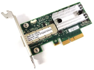 Mellanox ConnectX-3 MCX311A PCIe x4 Server NIC 10 10GBe SFP+ 10Gbit Low Profile - Picture 1 of 3