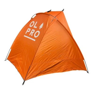 OLPRO Orange Beach Tent - Lightweight, Portable, UV/Waterproof, 3-Berth Pyramid - Image 1 of 4