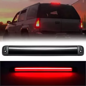 Smoked LED 3rd Brake Light for Chevy/GMC Suburban Yukon 92-99 Chevy Tahoe Blazer - Foto 1 di 14