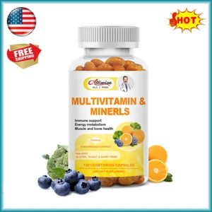 Multi Vitamin for Men 120 Capsules Mens Prostate Multivitamin Multimineral Daily - Picture 1 of 8