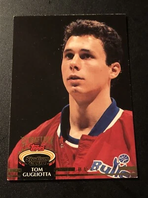 1992-93 Topps Stadium Club Tom Gugliotta #288 Rookie RC - Image 1 of 2