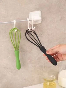 Egg Beater Rotary Manual Whisk Hand Mixer Blender Kitchen Agitator Bake Tool UK - Picture 1 of 16