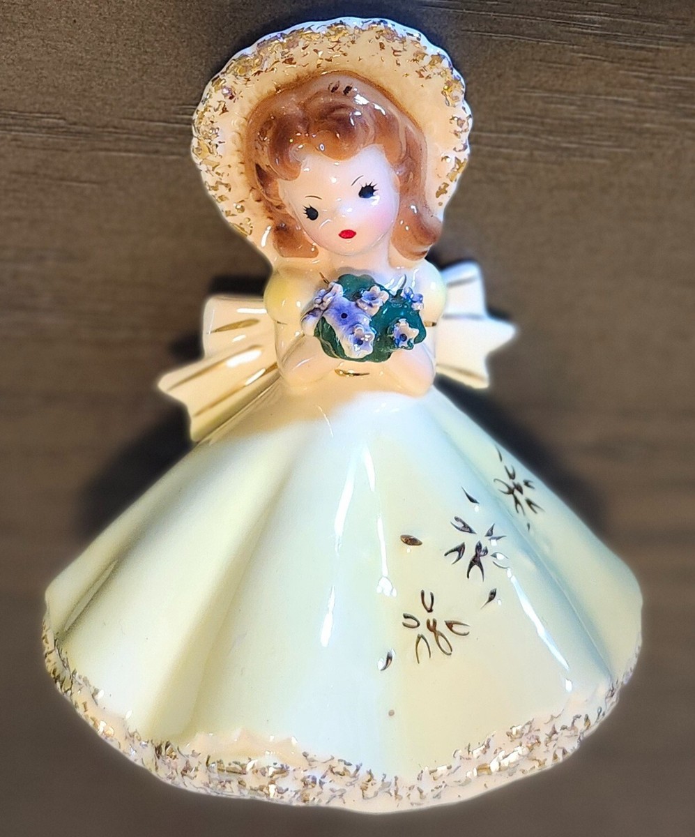 Yellow Ceramic Original Collectible Sculptures & Figurines