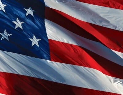 Nylon American Flags, Choose From 3x5 Foot To 12x18 Foot Imported or Made In USA - Image 1 of 2