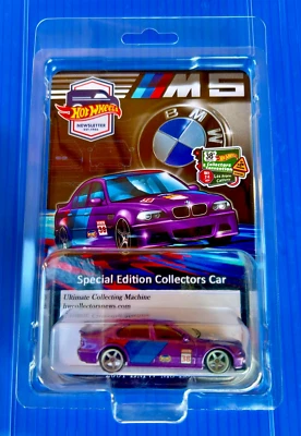 2024 HOT WHEELS 2001 BMW M5 E39 LOS ANGELES COLLECTOR CONVENTION LIMITED 116/200 - Image 1 of 4