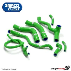 Juego de mangueras de radiador Samco verde para Kawasaki Z1000 2007/2009 - Picture 1 of 5